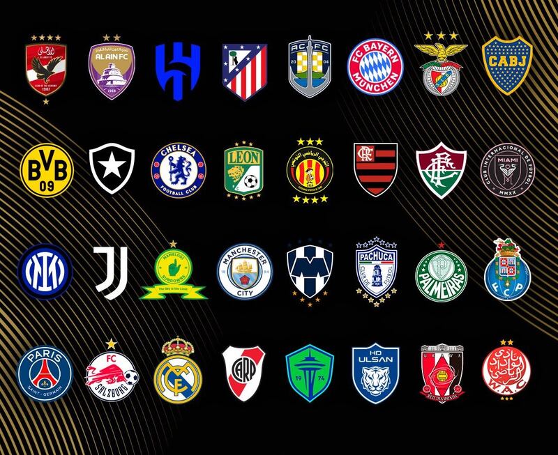 Participantes Mundial de Clubes