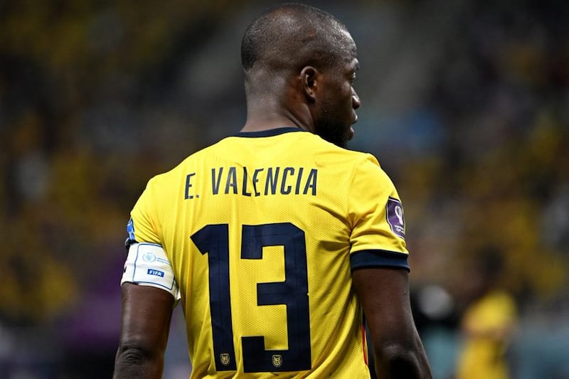 Enner Valencia con La Tri - Selección de Ecuador