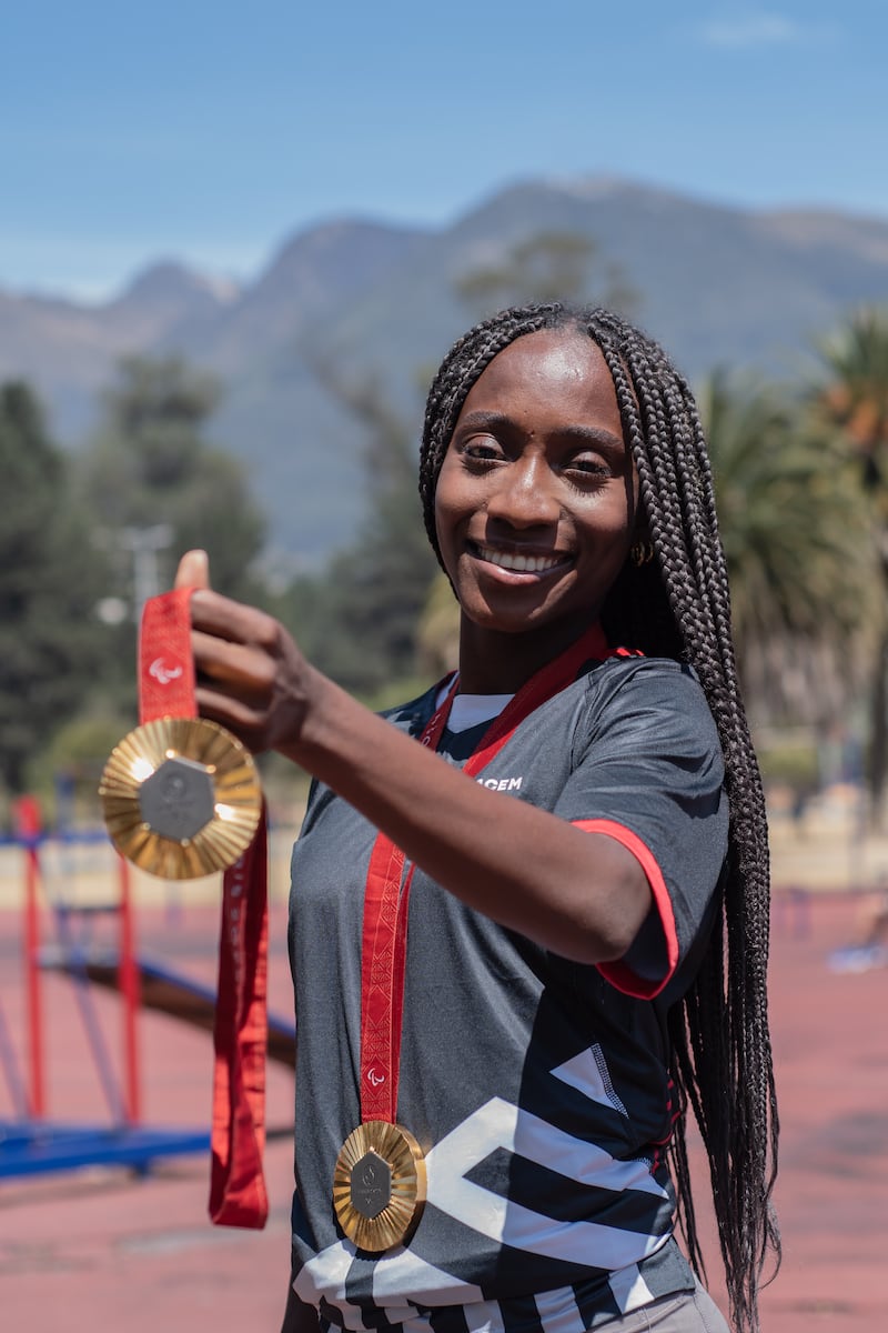 Kiara Rodríguez, doble campeona paralímpica