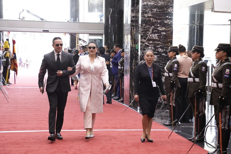 Looks de la posesión presidencial