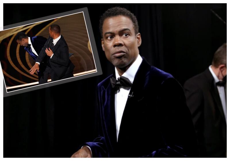 El comediante Chris Rock incluyó este fin de semana en Nueva Jersey, en la rutina de un stand-up, el episodio de la bofetada que le dio Will Smith durante la ceremonia de los premios Oscar de este año.