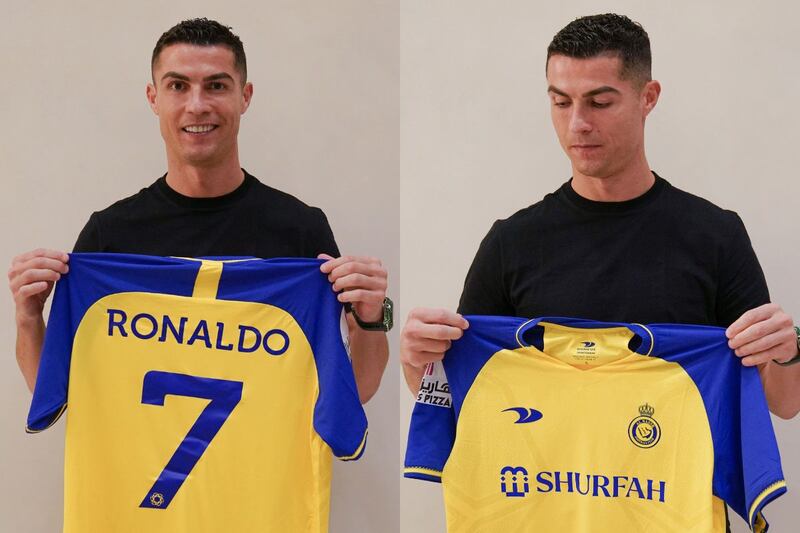 CR7 playera Al Nassr