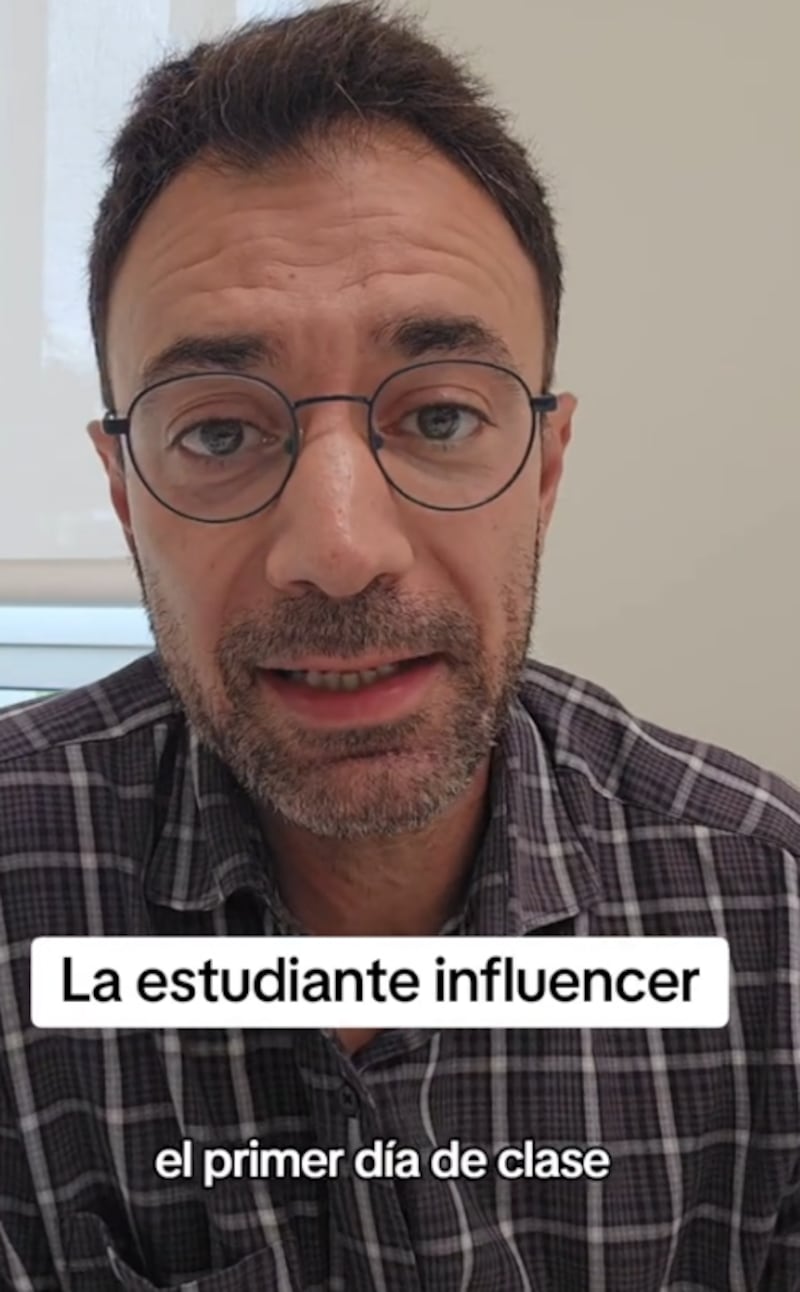 Profesor cuenta como fue amenazado por una estudiante influencer