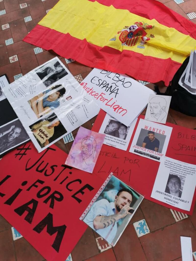 Fans de Liam Payne realizaron una marcha exigiendo justicia por su fallecimiento en Argentina