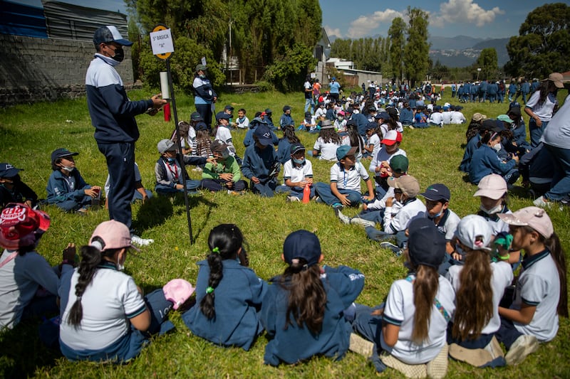 Simulacros en el Valle de los Chillos