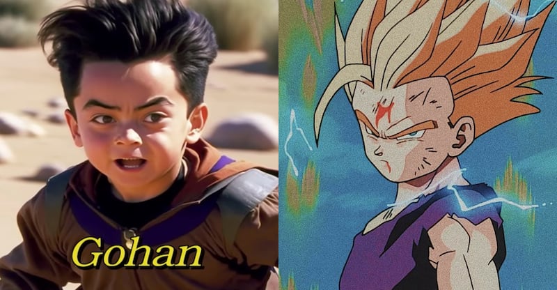 En ocasiones, el hijo de Goku ha superado al padre y puede ser que sea mejor que él cuando se enfada.