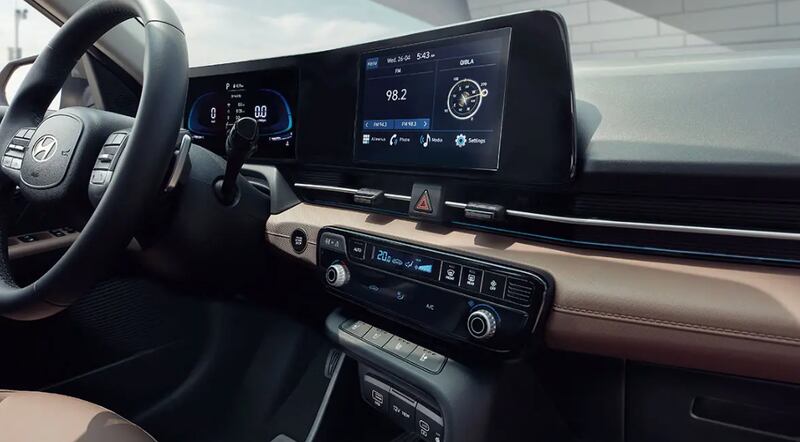 Diseño interior en el nuevo Hyundai Accent 2024