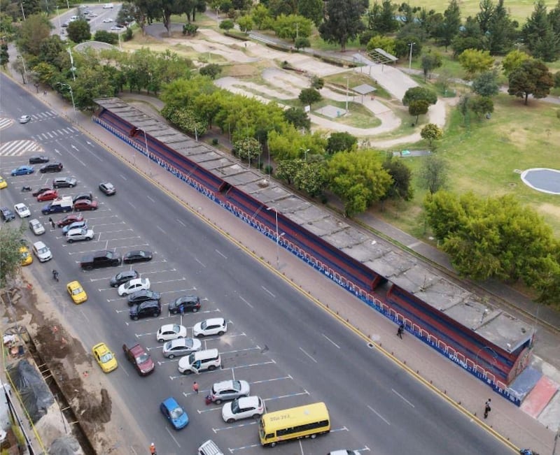 Propuesta de la Shyris sin la tribuna