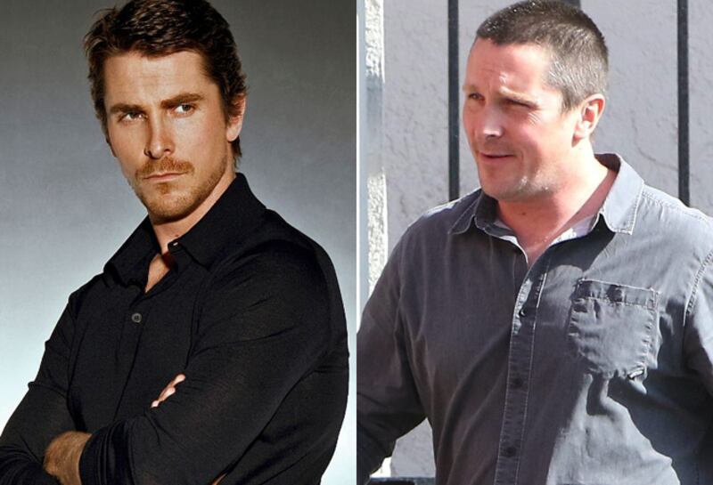 Christian Bale antes y después