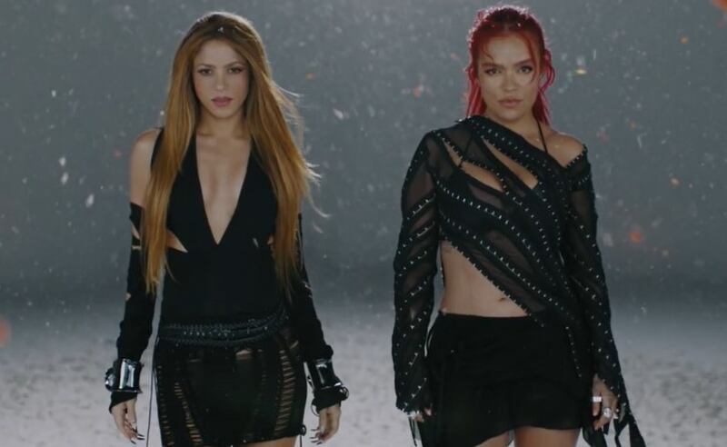 Ante el junto de Shakira y Karol G con ‘TQG’ muchos reaccionaron de manera negativas ante las indirectas a Piqué, Anuel, Yailin y Clara Chía.