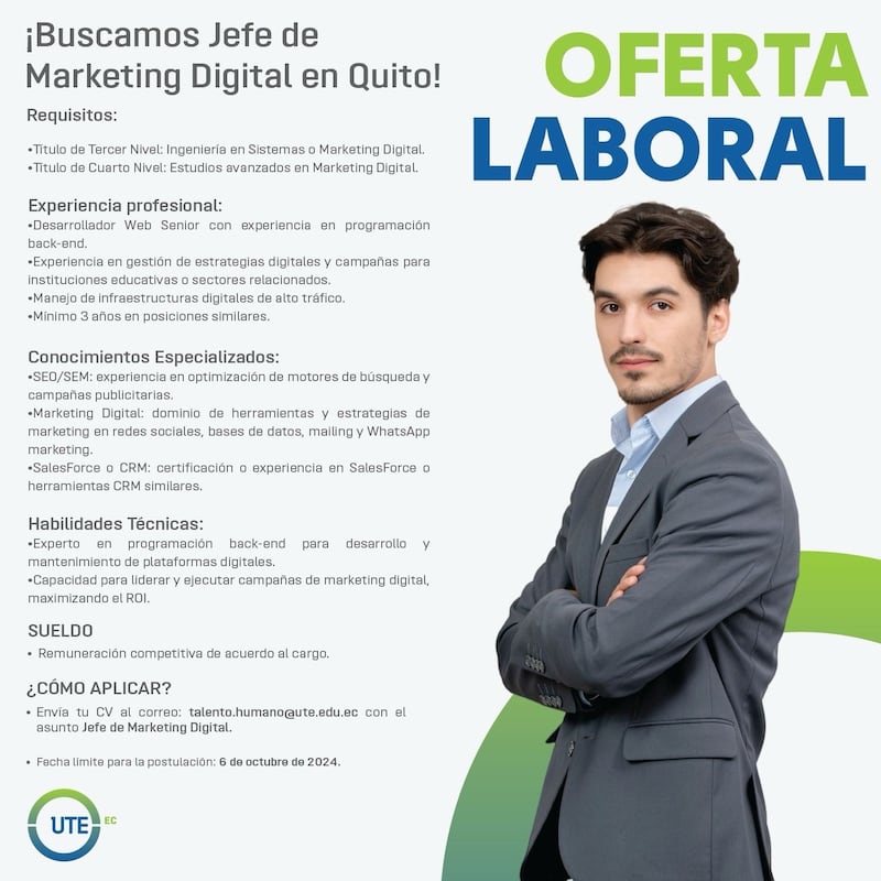 Trabajos en Quito