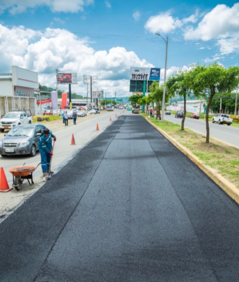 Obras en Manabí.