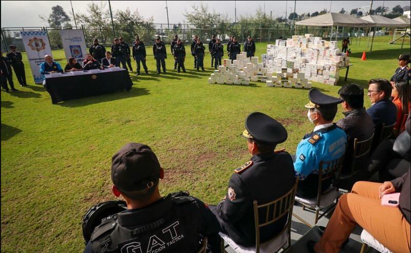 Alrededor de una tonelada de cigarrillos de contrabando se destruirá en Quito