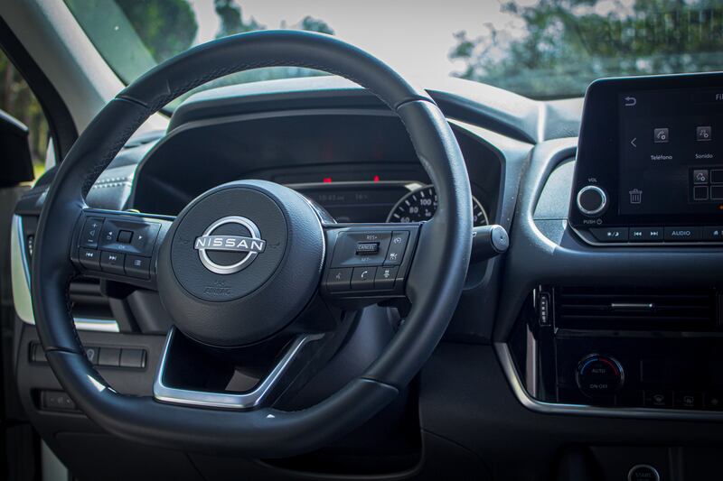 Interior del Nissan Qashqai