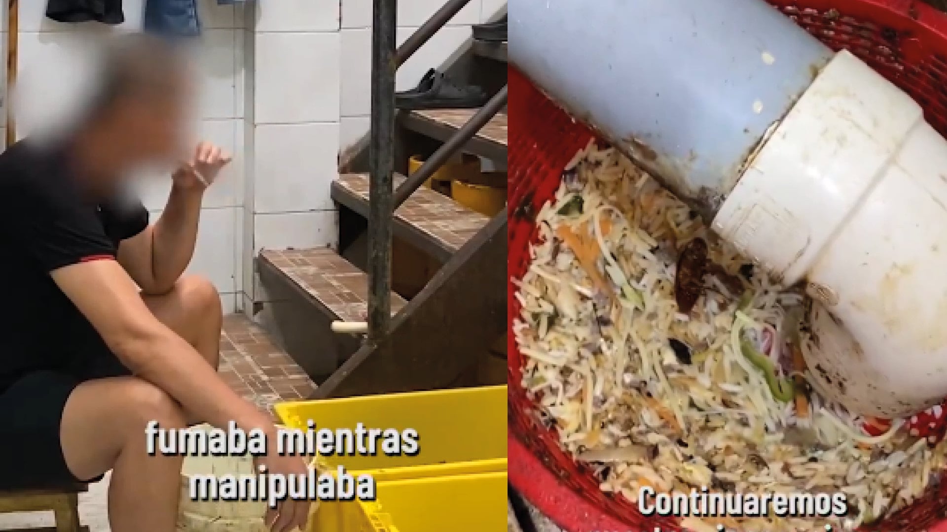 Cocinero fumando mientras manipulaba mariscos: Clausuran dos chifas en Machala por insalubridad