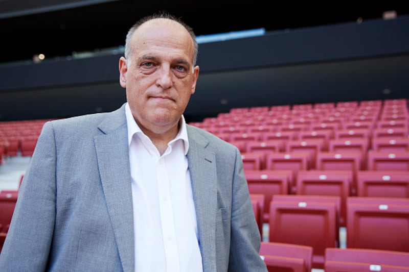 Javier Tebas, presidente de LaLiga