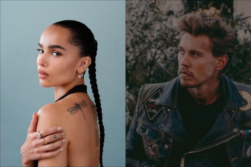 Zoë Kravitz y Austin Butler