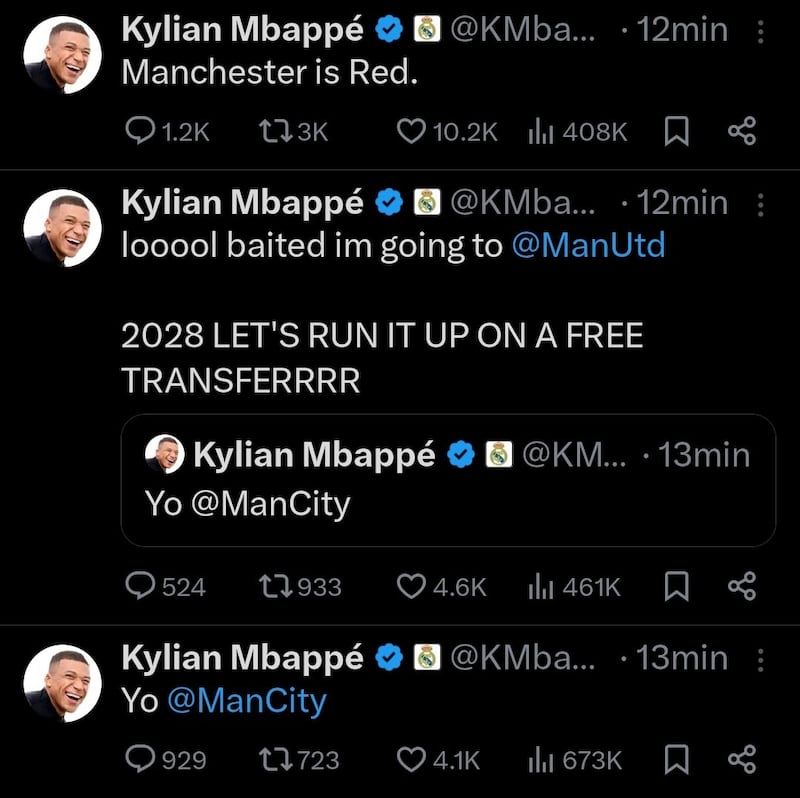 Hackearon a Kylian Mbappé