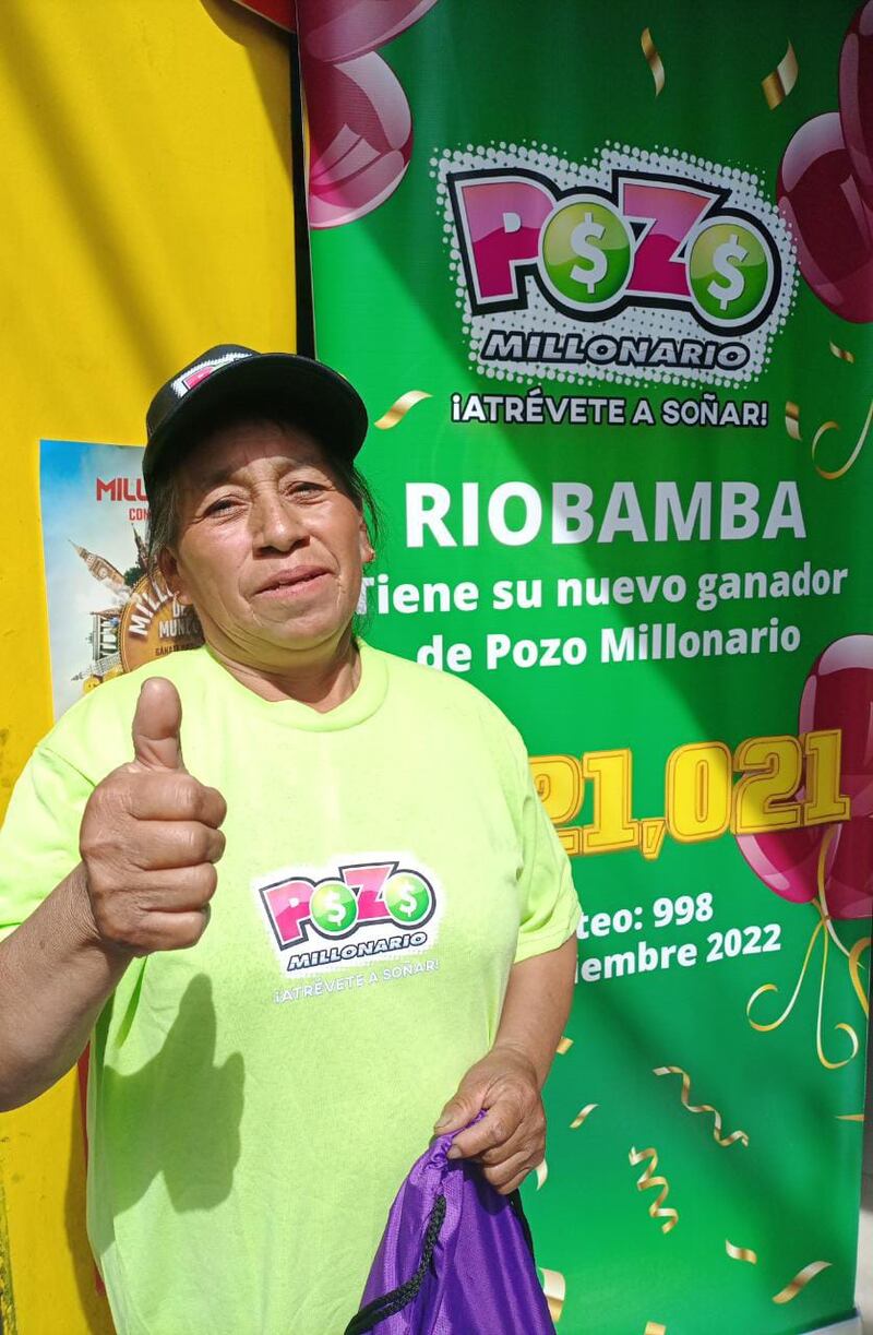 La lotera América Criollo.