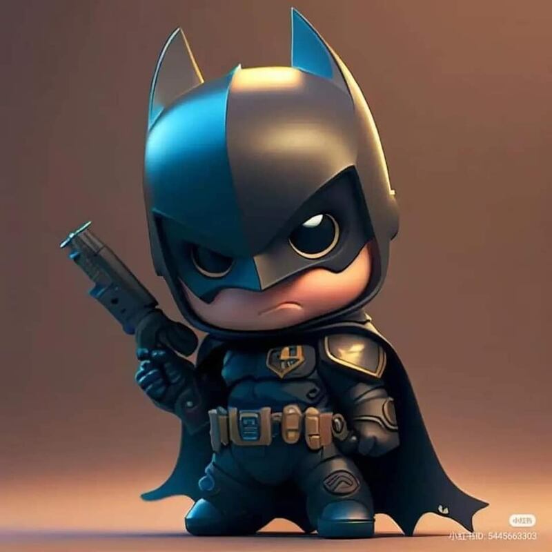 Batman de niño según Inteligencia Artificial