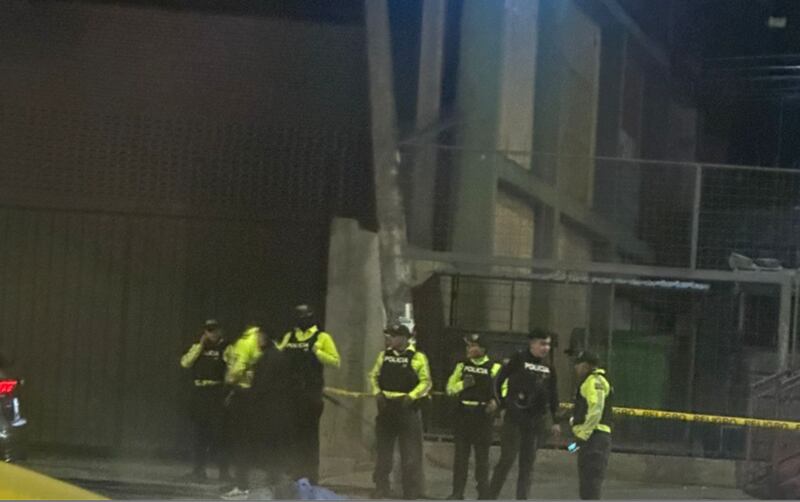 Balacera en la calle Bernardo de Legarda, al norte de Quito