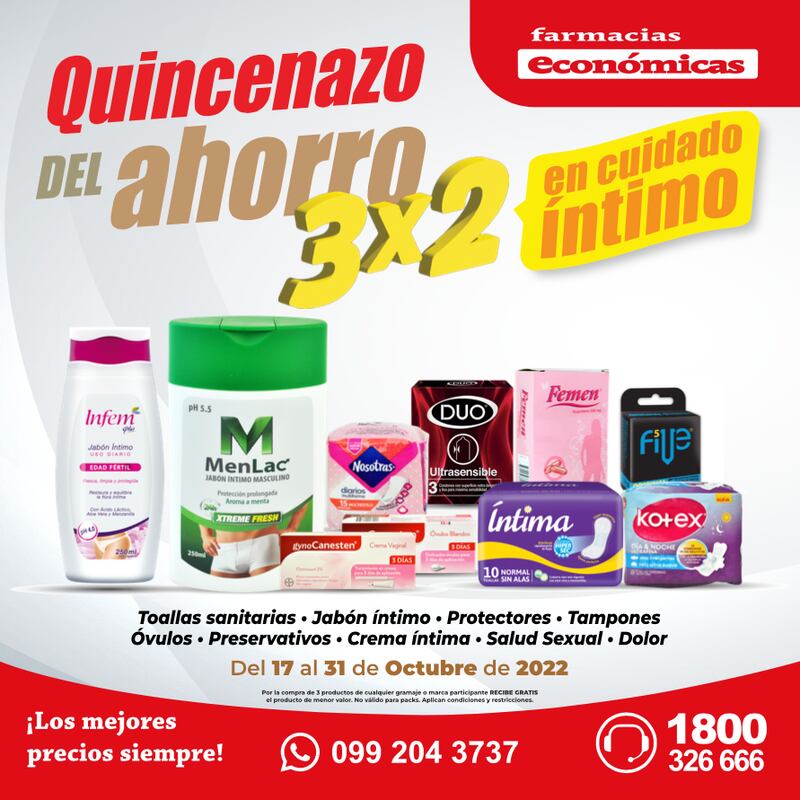 Quincenazo del ahorro de Farmacias Económicas