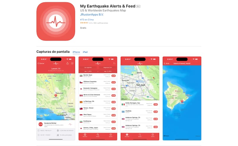 My Earthquake Alerts & Feed