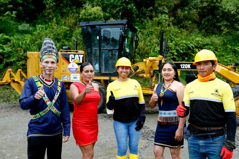 Napo y Orellana mejorarán su conectividad entre la Sierra y la Amazonía, gracias a la rehabilitación y mantenimiento integral de la carretera E45