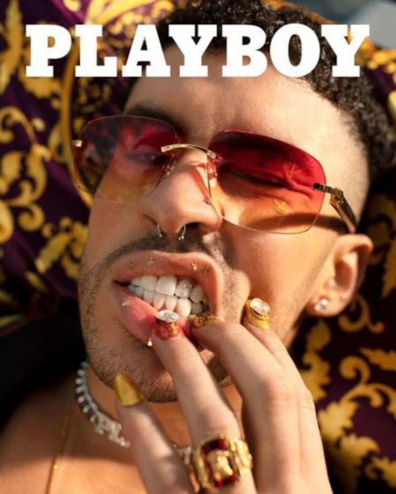 Bad Bunny portada de Playboy