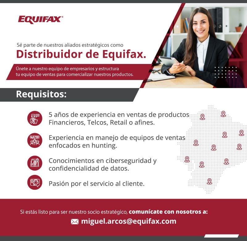 Vacante laboral en Equifax