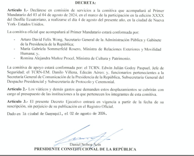 Decreto Presidencial