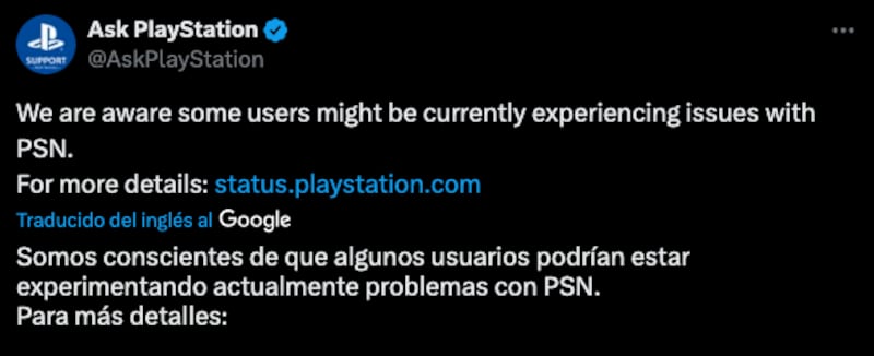 PlayStation Network sufre una caída global