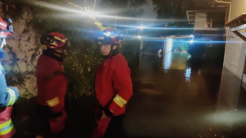 Inundación en el Valle de los Chillos