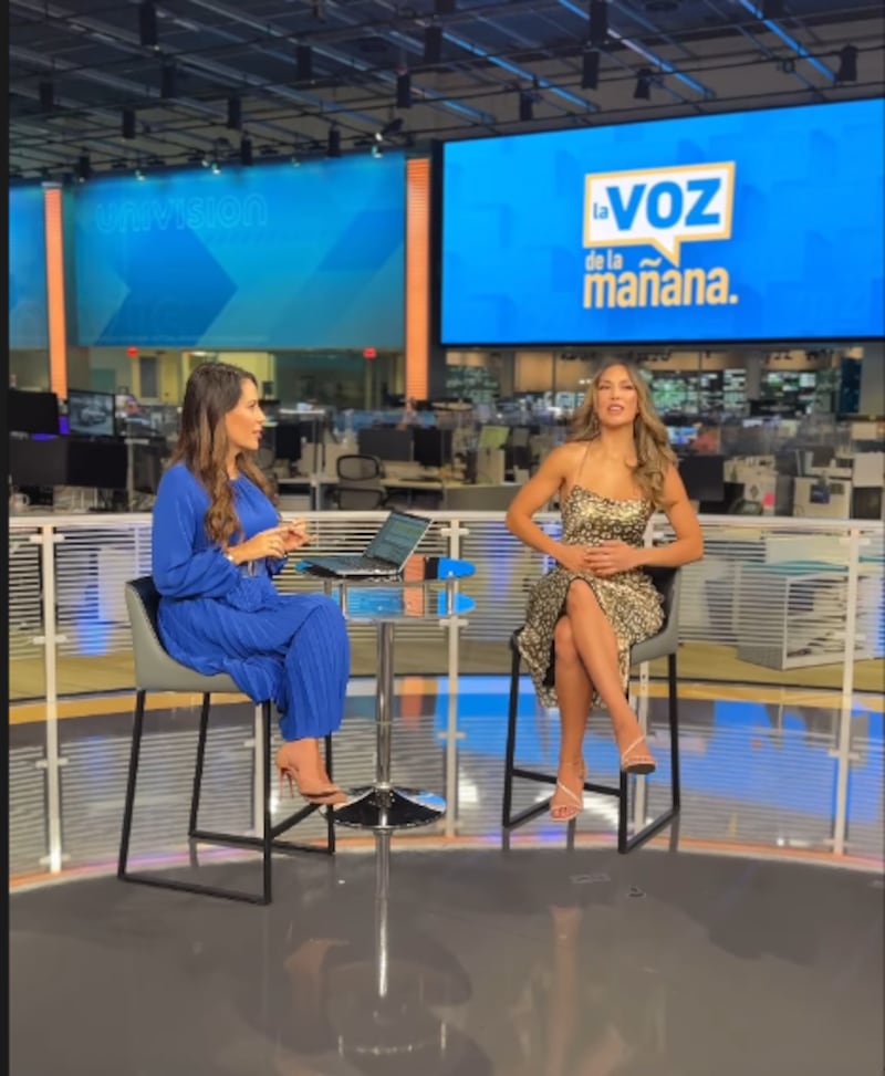 Alejandra Jaramillo en Univisión