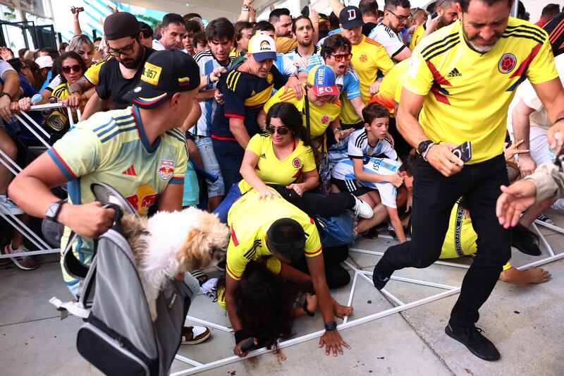 Hinchas Copa América