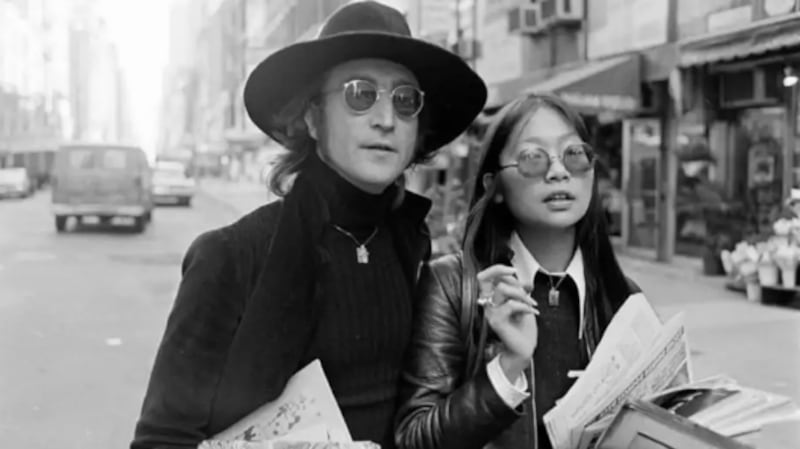 May Pang y John Lennon