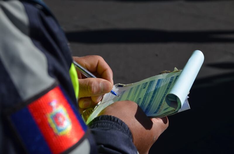 Operativo para controlar la velocidad en Quito?