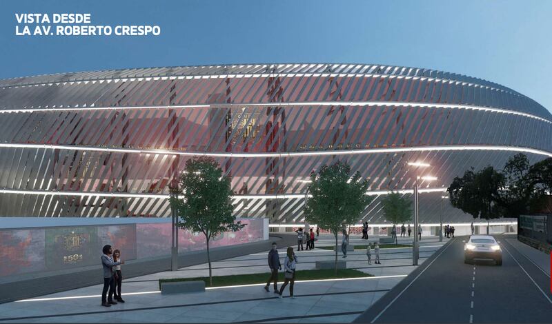 Se presentó moderno proyecto para la remodelación del estadio del cuenquita.