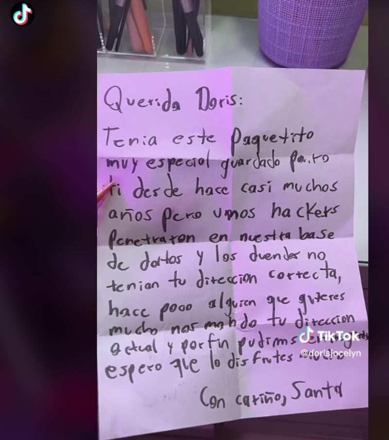 Carta de Santa