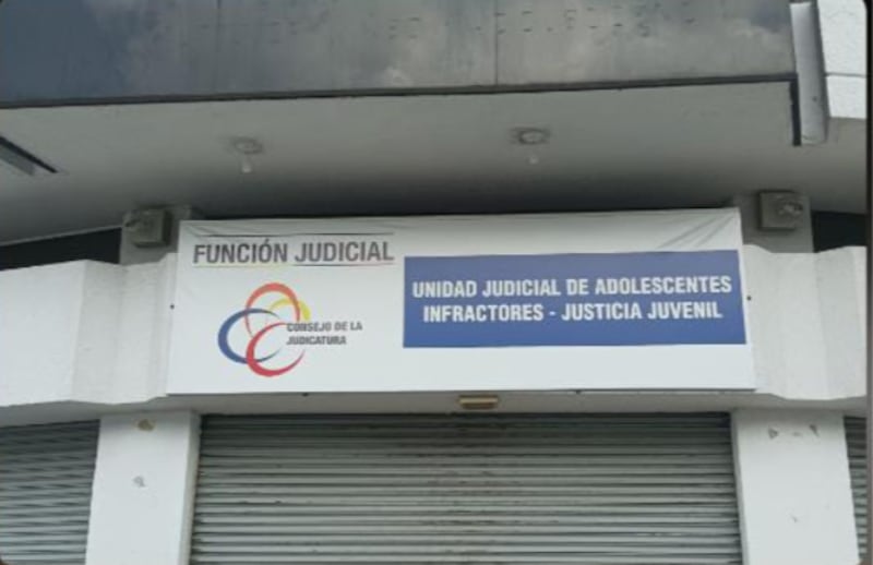 Roban oficinas de Unidad Judicial de Menores Infractores en el norte de Quito