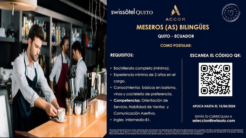 Vacantes laborales en Quito