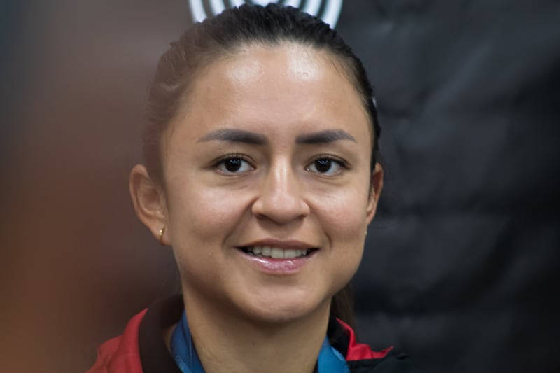 Campeona olímpica Glenda Morejón