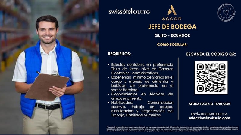 Vacantes laborales en Quito