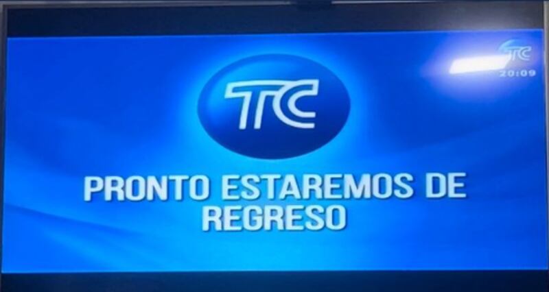 El mensaje de TC Televisión