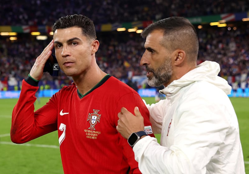 Cristiano Ronaldo y su final en la Eurocopa