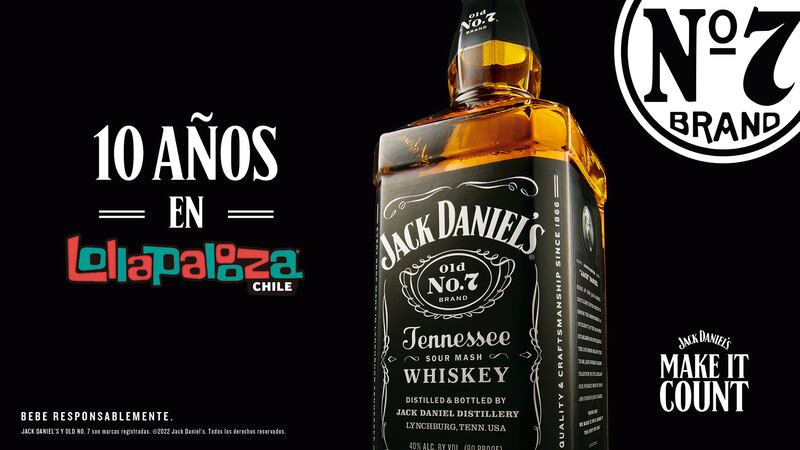 Jack Daniel's 10 años en Lollapalooza