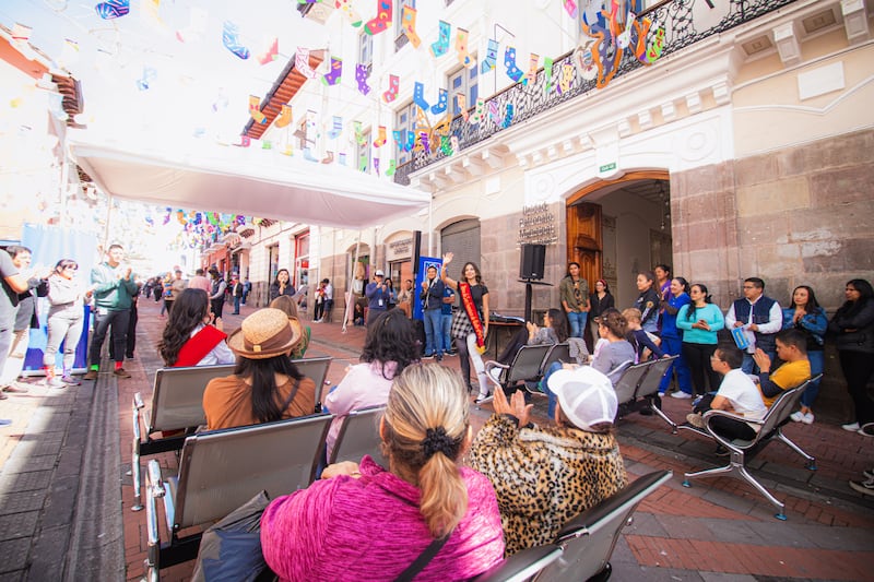 La Fundación Reina de Quito y el Patronato San José inauguraron juntos “El Corredor de la Inclusión”