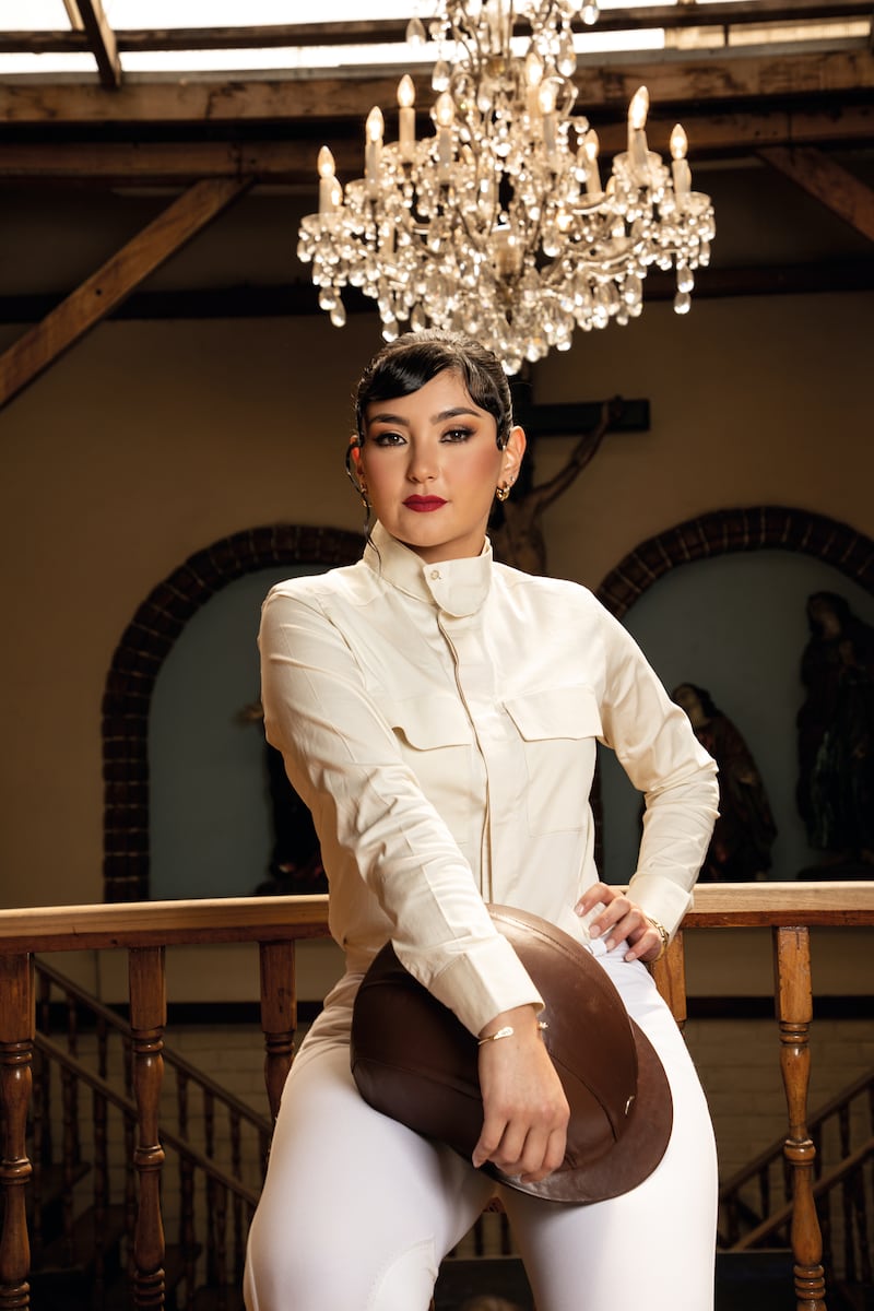 Guiliana Enríquez, candidata a Reina de San Francisco de Quito