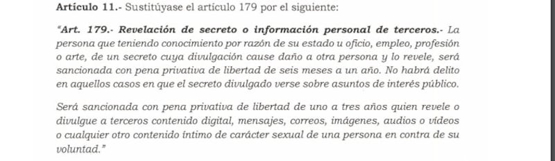 Ley orgánica reformatoria del COIP para prevenir y combatir la violencia sexual digital