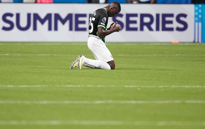 Moisés Caicedo participó en la copa del Mundo de Qatar 2022 con Ecuador.